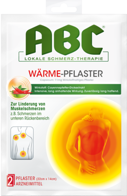 ABC Wärme-Pflaster Capsicum Hansaplast med 14x22 2 St von Beiersdorf AG