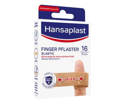 HANSAPLAST Elastic Finger Pflasterstrips 16 St von Beiersdorf AG