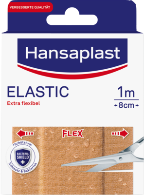 HANSAPLAST Elastic Pflaster 8 cmx1 m 1 St von Beiersdorf AG