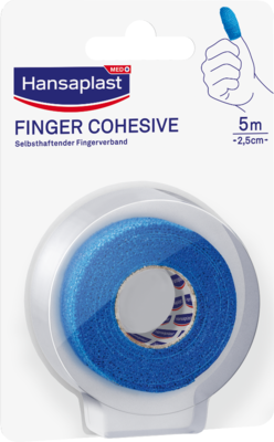 HANSAPLAST Fingerverb.selbsthaft.2,5 cmx5 m blau 1 St von Beiersdorf AG