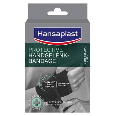"HANSAPLAST Handgelenk-Bandage verstellbar 1 Stück" von "Beiersdorf AG"