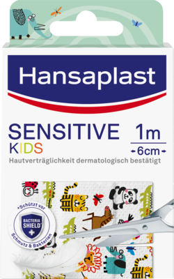 HANSAPLAST Sensitive Kinder Pflaster 6 cmx1 m 1 St von Beiersdorf AG