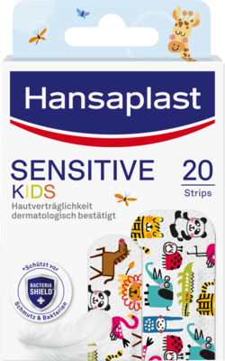 HANSAPLAST Sensitive Kinder Pflasterstrips 20 St von Beiersdorf AG