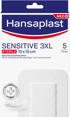 HANSAPLAST Sensitive Wundverband steril 10x15 cm 5 St von Beiersdorf AG