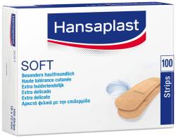 HANSAPLAST Soft Strips 1,9x7,2 cm 100 St Pflaster von Beiersdorf AG