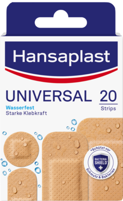 HANSAPLAST Universal Pflasterstrips wasserfest 20 St von Beiersdorf AG
