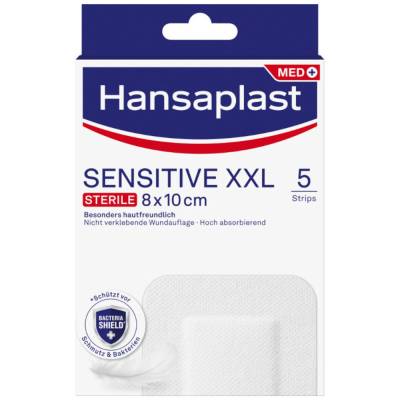 Hansaplast SENSITIVE XXL 8x10cm von Beiersdorf AG