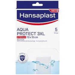 Hansaplast AQUA PROTECT 3XL STERILE 10 x 15 cm von Beiersdorf AG