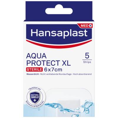 Hansaplast AQUA PROTECT XL 6x 7cm von Beiersdorf AG
