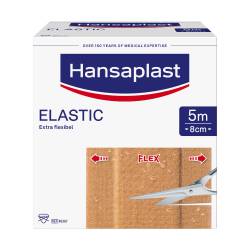 Hansaplast ELASTIC Pflaster 8cm x 5m von Beiersdorf AG