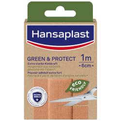 Hansaplast GREEN & PROTECT 1mx 6cm - zusätzlich 20% Rabatt* von Beiersdorf AG