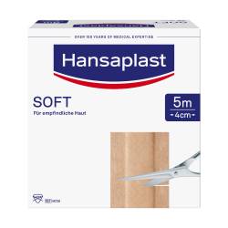 Hansaplast SOFT Pflaster 4 cm x 5m - zusätzlich 20% Rabatt* von Beiersdorf AG