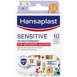 Hansaplast Sensitive Kids Wundverband XL, 6cm x 7cm - zusätzlich 20% Rabatt* von Beiersdorf AG