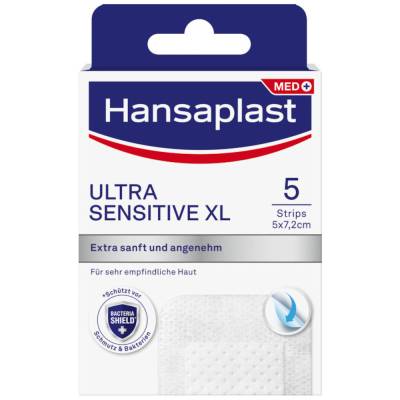 Hansaplast ULTRA SENSITIVE XL Pflasterstrips 5x7,2cm von Beiersdorf AG
