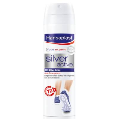 Hansaplast footexpert silver active Fußsspray von Beiersdorf AG
