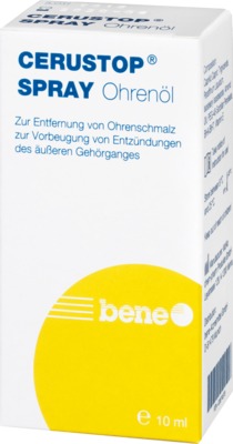 CERUSTOP Ohrenöl-Spray von Bene Arzneimittel GmbH
