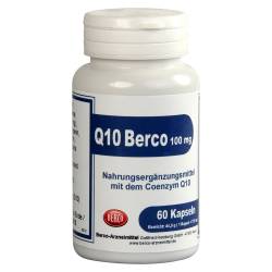 "Q10 BERCO 100 mg Kapseln 60 Stück" von "Berco - Arzneimittel, Gottfried Herzberg GmbH"