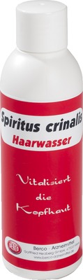 SPIRITUS CRINALIS Haarwasser von Berco - Arzneimittel, Gottfried Herzberg GmbH