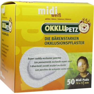 OKKLUPETZ Okklusionspflaster midi weiß von Berenbrinker Service GmbH