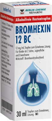 BROMHEXIN 12 BC von Berlin-Chemie AG