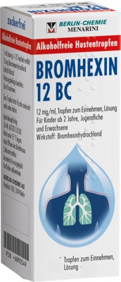 BROMHEXIN 12 BC von Berlin-Chemie AG