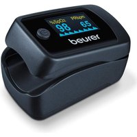 Beurer Pulsoximeter, Messung von Sauerstoffsättigung (SpO2), Herzfrequenz (Puls) und Perfusion Index von Beurer