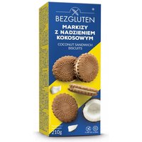 Bezgluten Kokos Sandwich Kekse glutenfrei von Bezgluten