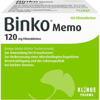 Binko Memo 120 mg Filmtabletten von Binko Memo