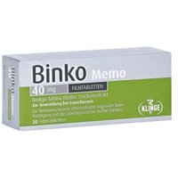 Binko Memo 40 mg Filmtabletten von Binko