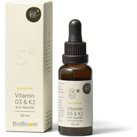 BioBloom Vitamin D3 & K2 mit Hanföl - sunshine von BioBloom