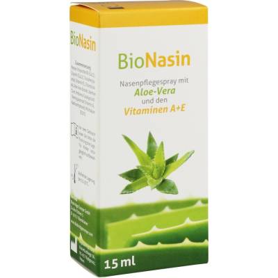 BIONASIN Nasenpflegespray von Biobridge Europe GmbH