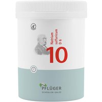 Biochemie PflÃ¼ger 10 Natrium Sulfur D6 Tabletten von Biochemie PflÃ¼ger