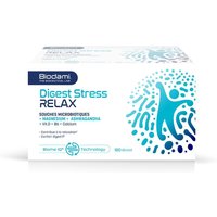 Biodami Digest Stress Relax: mikrobiotische Stämme + Ashwagandha zur Entspannung & Darmkomfort von Biodamit
