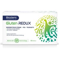 Biodami Gluten Redux mit mikrobiotische Stämme + Enzym für Verdauungskomfort von Biodamit