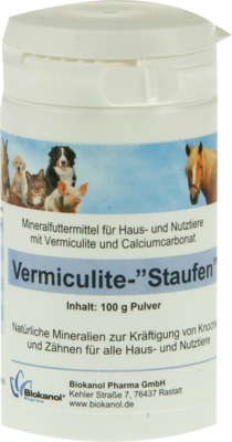 VERMICULITE Staufen Pulver vet. 100 g von Biokanol Pharma GmbH