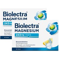 Biolectra® Magnesium 243 mg forte Brausetabletten Zitrone von Biolectra