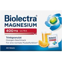 Magnesium Biolectra 400 mg ultra Trinkgran.orange von Biolectra