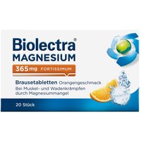 Magnesium Biolectra fortissimum Orange Brausetabletten von Biolectra