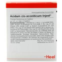 ACIDUM CIS-aconiticum Injeel Ampullen 10 St von Biologische Heilmittel Heel GmbH