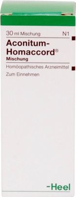 ACONITUM HOMACCORD Tropfen 30 ml von Biologische Heilmittel Heel GmbH