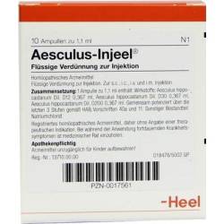 AESCULUS INJEEL Ampullen 10 St von Biologische Heilmittel Heel GmbH