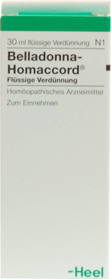 BELLADONNA HOMACCORD Tropfen 30 ml von Biologische Heilmittel Heel GmbH