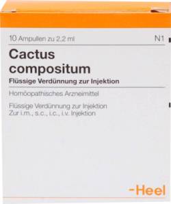 CACTUS COMPOSITUM Ampullen 10 St von Biologische Heilmittel Heel GmbH