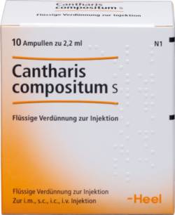 CANTHARIS COMPOSITUM S Ampullen 10 St von Biologische Heilmittel Heel GmbH