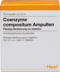 COENZYME COMPOSITUM Ampullen 10 St von Biologische Heilmittel Heel GmbH