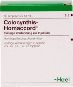 COLOCYNTHIS HOMACCORD Ampullen 10 St von Biologische Heilmittel Heel GmbH