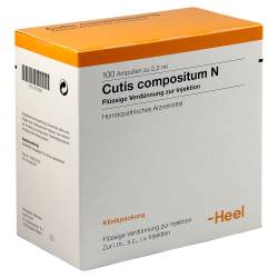 "CUTIS compositum N Ampullen 100 Stück" von "Biologische Heilmittel Heel GmbH"