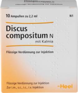 DISCUS compositum N mit Kalmia Ampullen 10 St von Biologische Heilmittel Heel GmbH