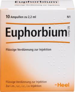 EUPHORBIUM COMPOSITUM SN Ampullen 10 St von Biologische Heilmittel Heel GmbH