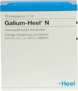 GALIUM HEEL N Ampullen 10 St von Biologische Heilmittel Heel GmbH